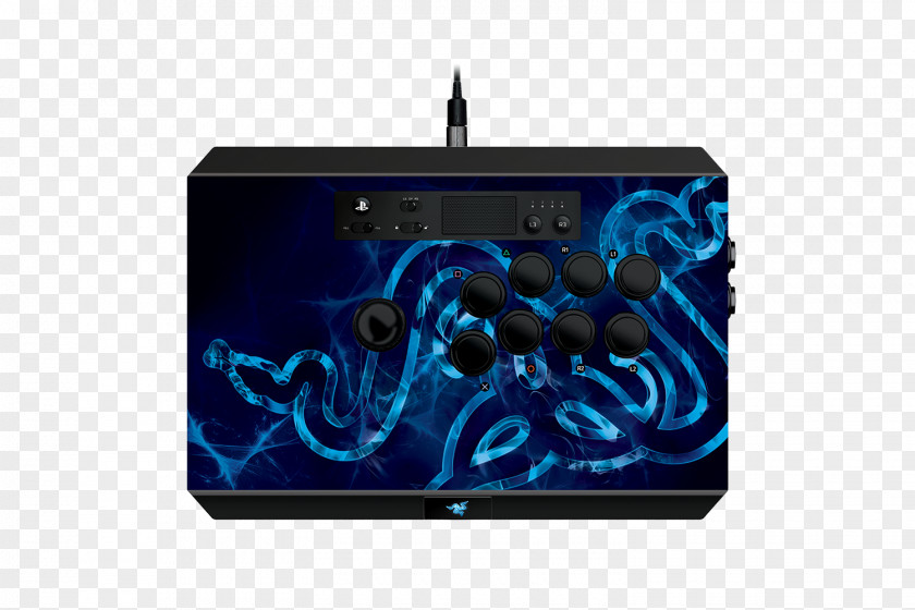 Playstation PlayStation 4 Razer Panthera Video Game Arcade Controller PNG