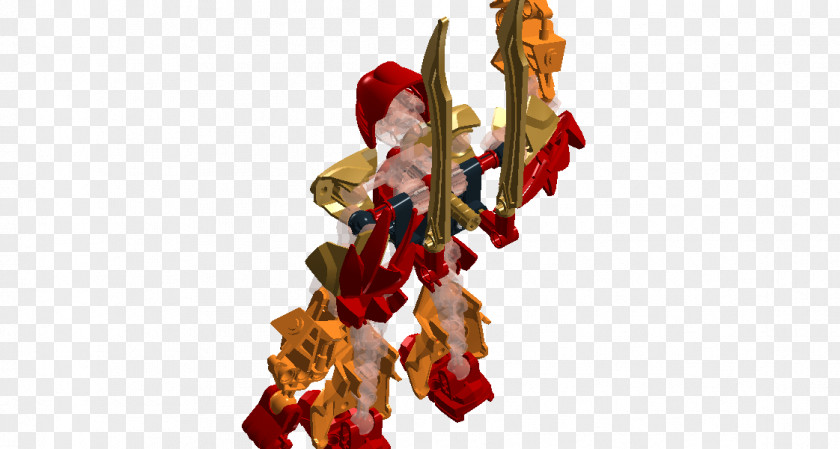 Tahu Christmas Ornament Art Bionicle Figurine PNG