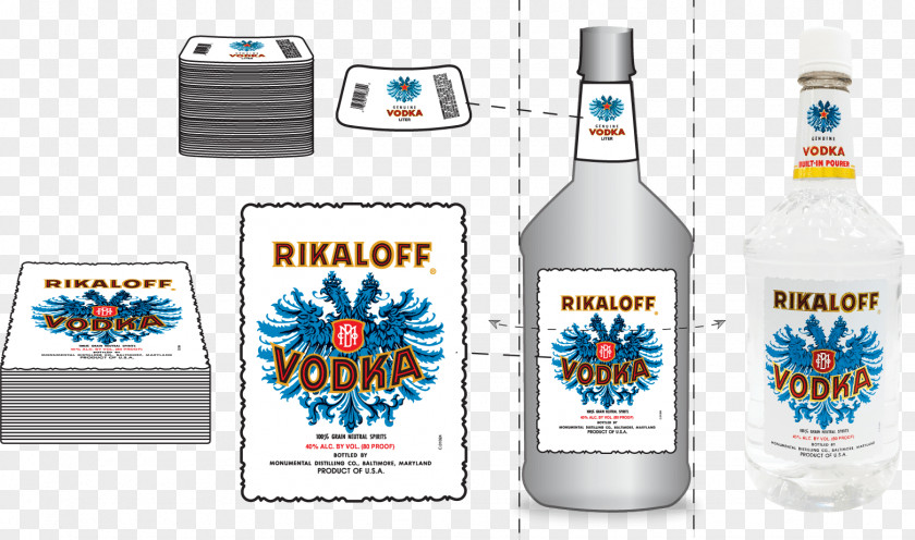 Vodka Liqueur Glass Bottle Product Label Pressure-sensitive Adhesive PNG