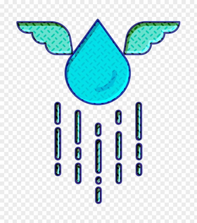 Water Icon Wings Drop PNG