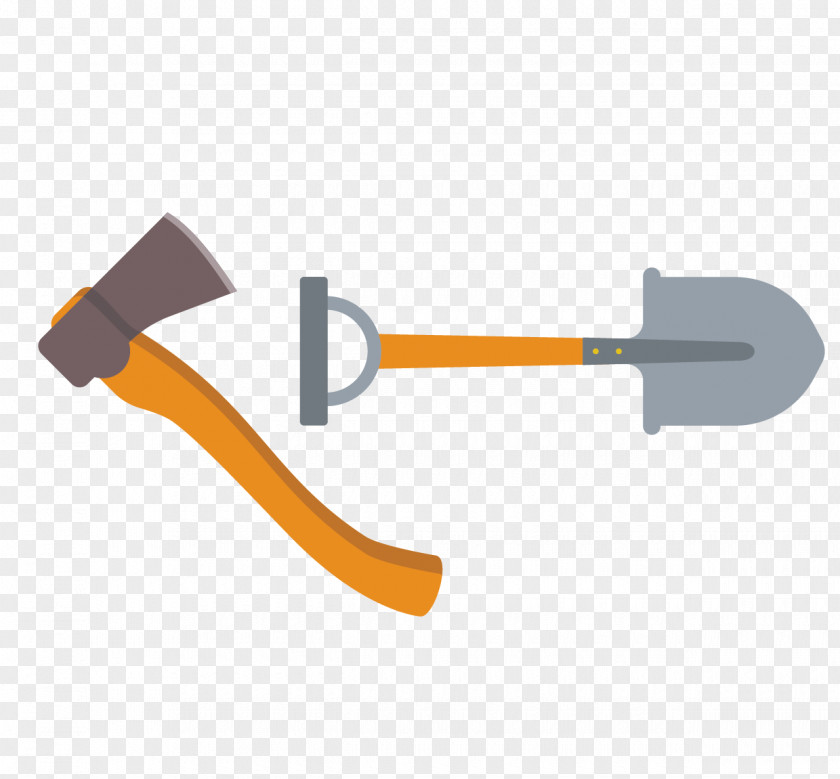 Ax And Shovel Vector Material Tool Axe PNG