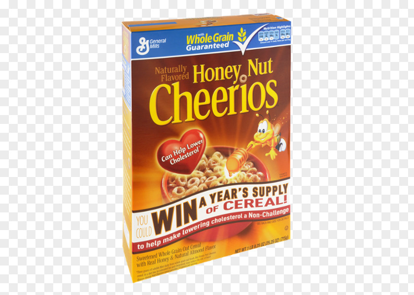 Junk Food Breakfast Cereal Honey Nut Cheerios PNG