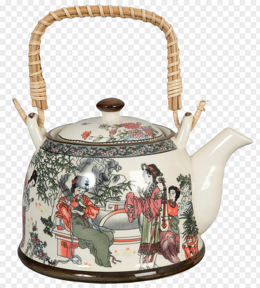 Kettle Teapot Ceramic China PNG