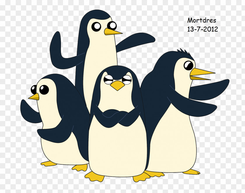 Penguin King Artist Illustration PNG