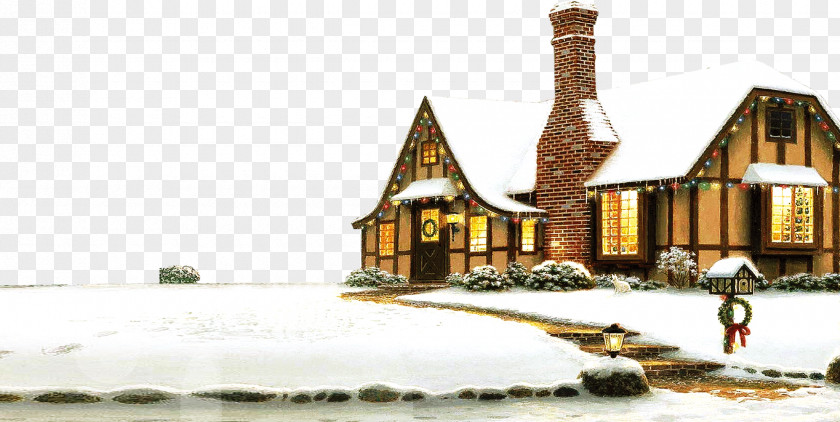 Warm Villa On Snow Rovaniemi Santas Village Santa Claus Is Comin To Town Christmas PNG