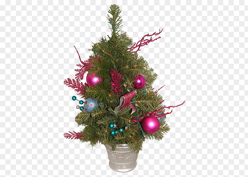 Christmas Tree Fraser Fir Artificial Pre-lit PNG