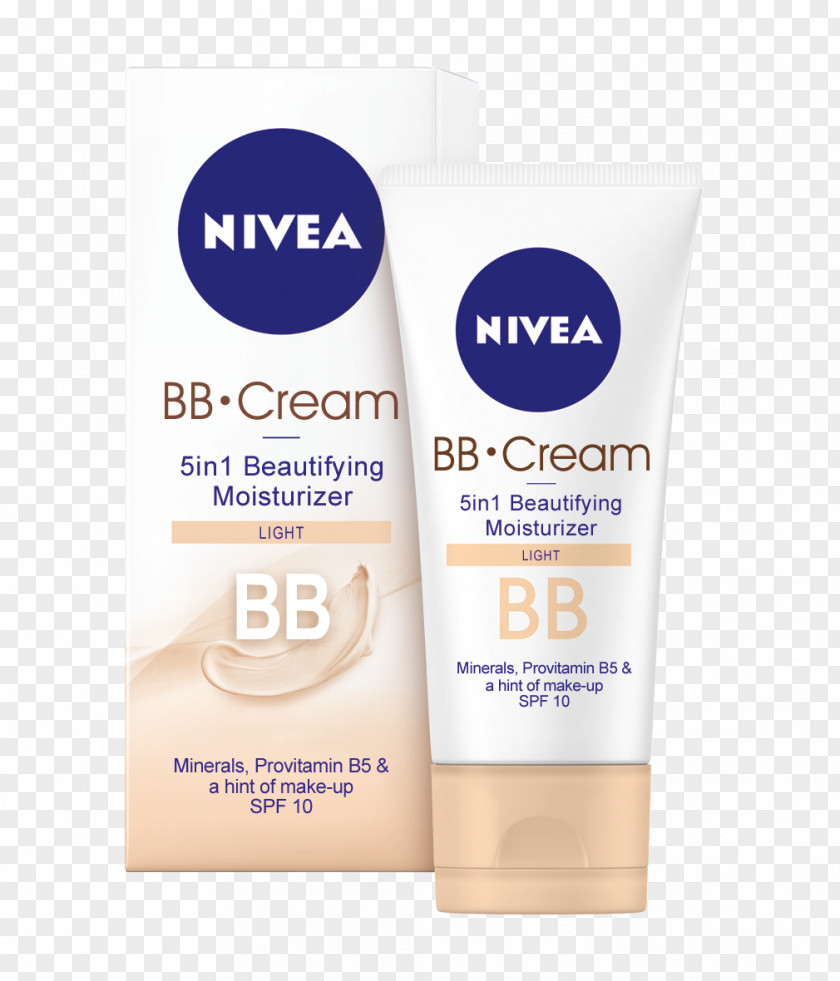 Face BB Cream Nivea Moisturizer Cosmetics PNG