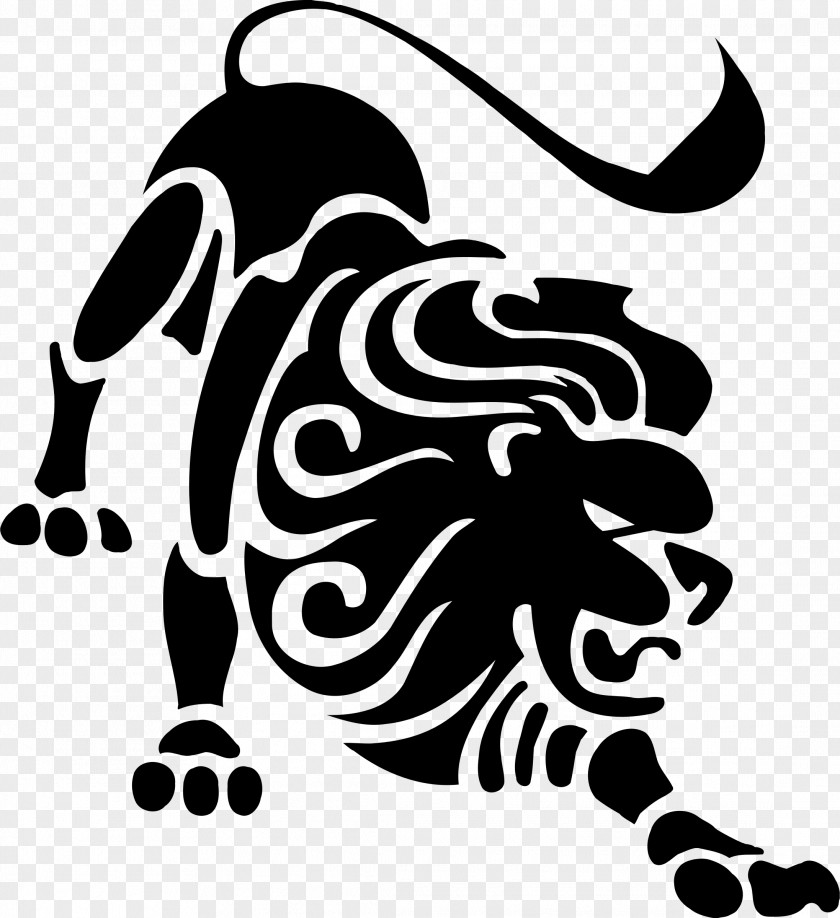 Leo Lion Astrology Clip Art PNG