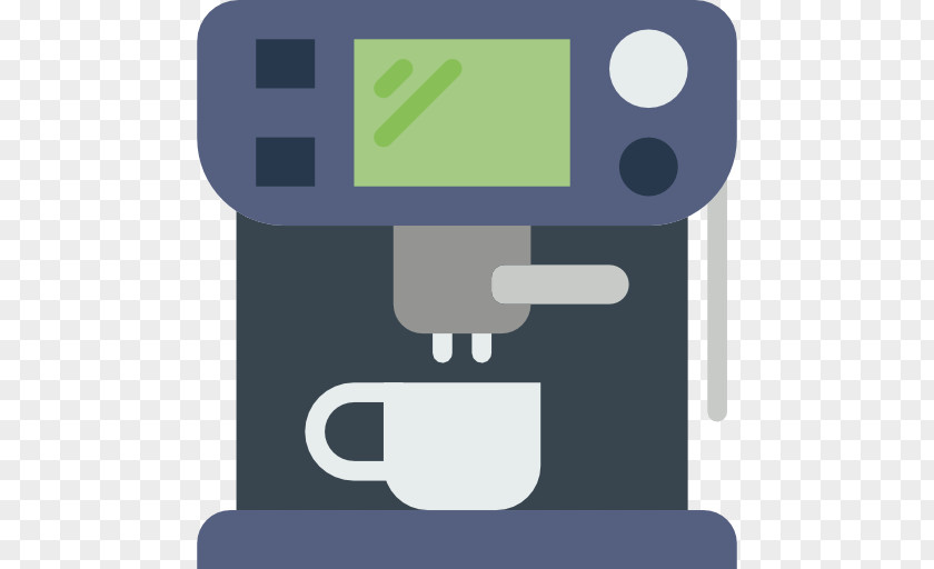 A Gray Coffee Machine Coffeemaker Cafe Icon PNG