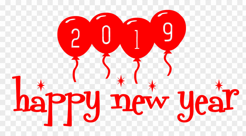 BallonNew Year 2019 Happy New PNG