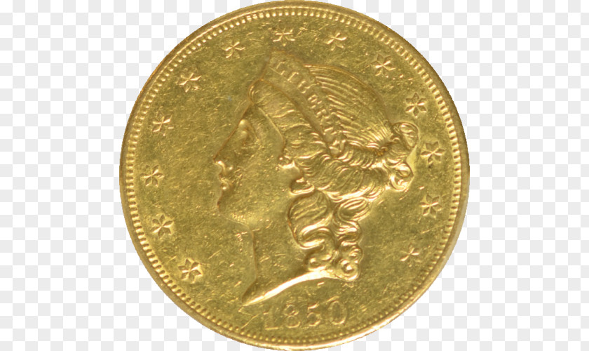 Coin Dollar Bronze Medal Gold Brass PNG