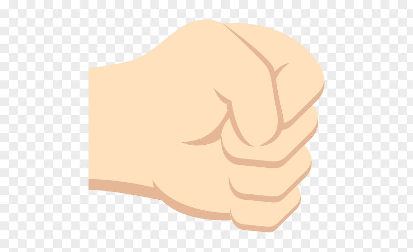 Emoji Raised Fist Bump Punch PNG