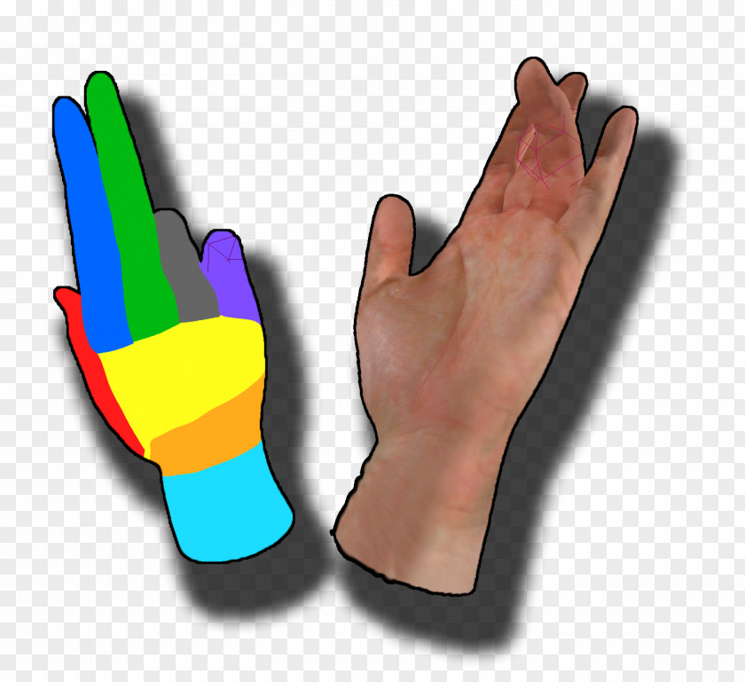 Fig Gesture Thumb Hand Model PNG