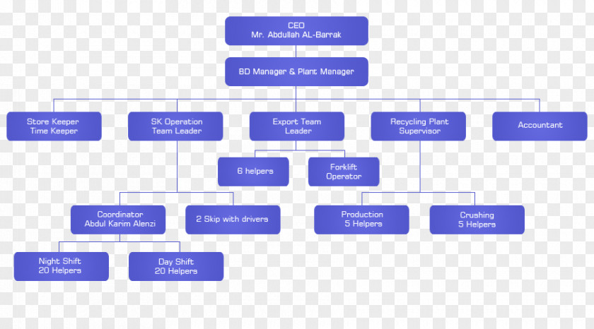Organization Chart Organizational Structure Company Recycling PNG