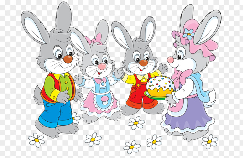 Rabbit Easter Bunny Cake Clip Art PNG