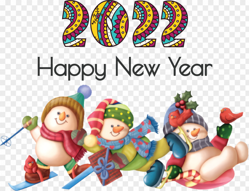 2022 Happy New Year PNG