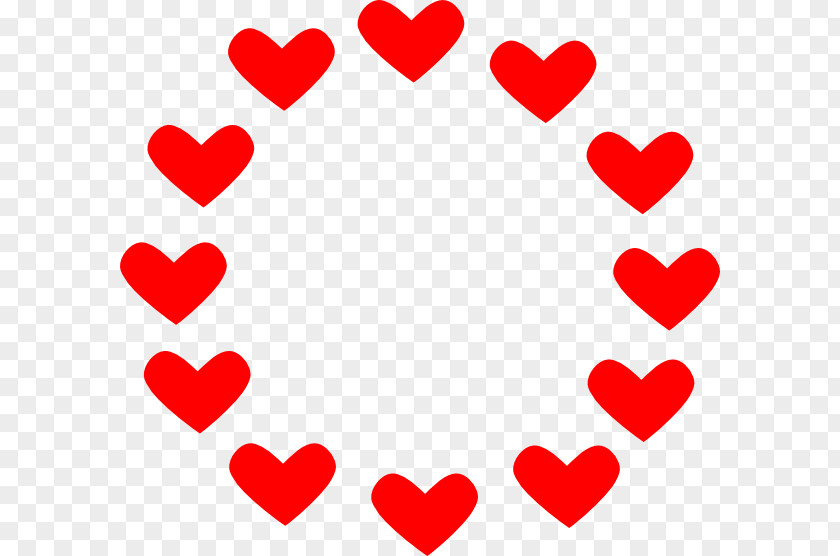 Bornlovely Heart Love Clip Art PNG