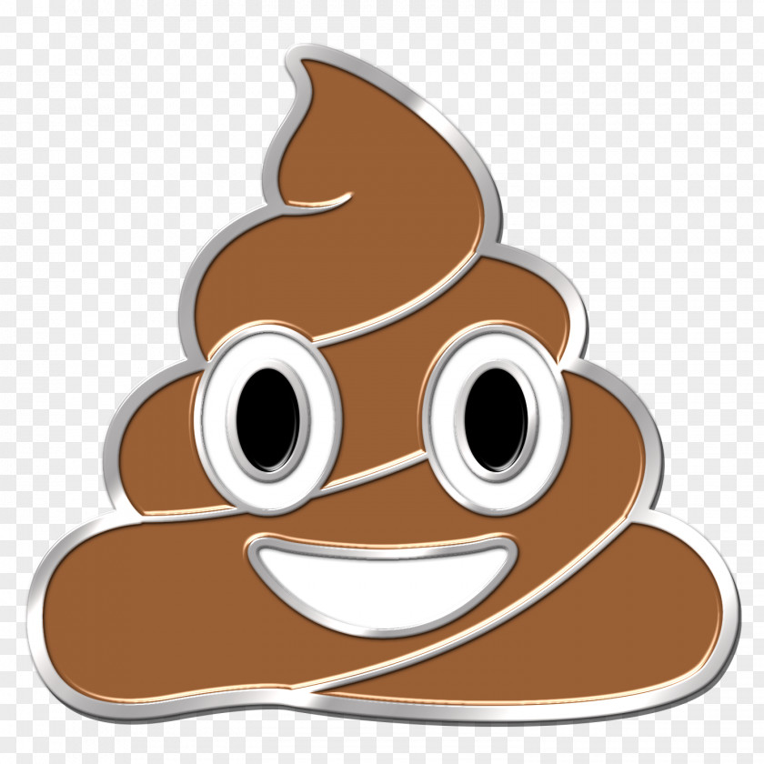 Emoji Pile Of Poo Bumper Sticker Decal PNG