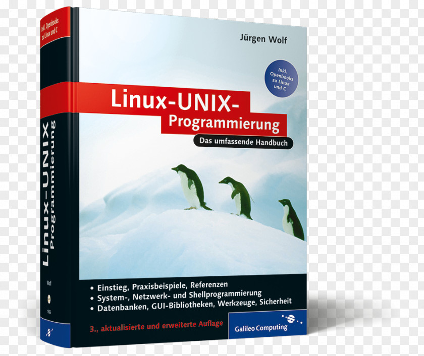 Enterprises Album Cover Linux-Unix-Programmierung: Das Umfassende Handbuch Shellprogrammierung Book PNG