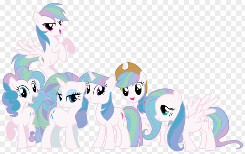 Horse Pony Fluttershy Rainbow Dash Twilight Sparkle Rarity PNG