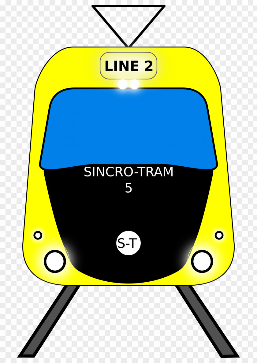 Tram Mode Of Transport Clip Art PNG