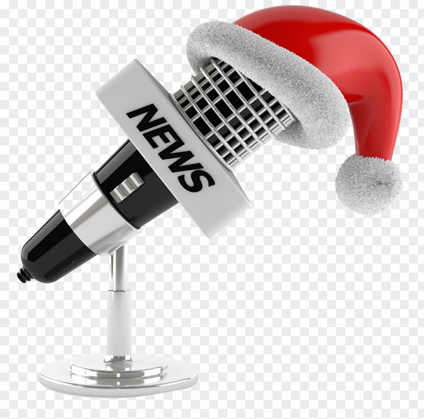 Christmas Hat Microphone PNG
