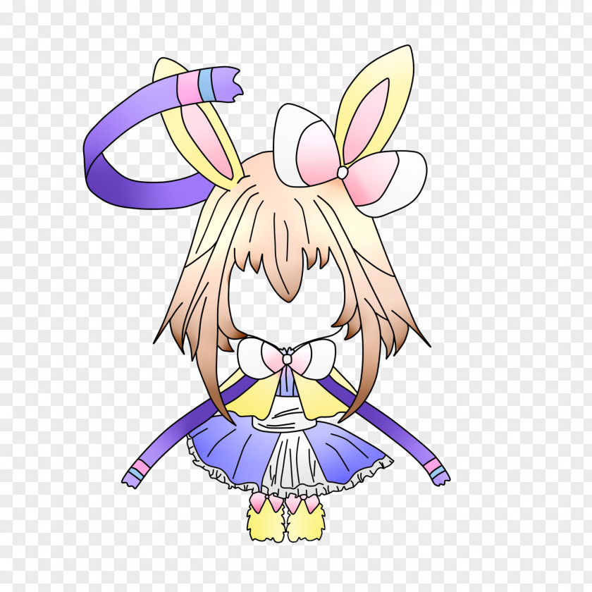 Fairy Easter Bunny Cartoon Clip Art PNG