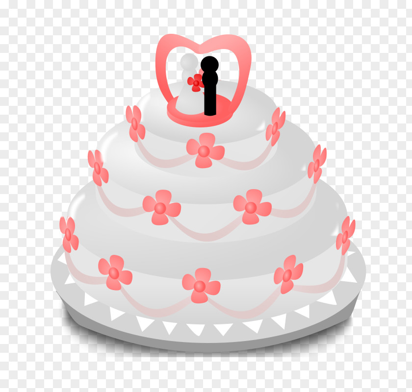 Free Wedding Vectors Cake Birthday Invitation Clip Art PNG