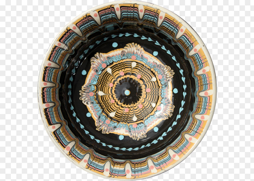 Plate Bowl Pottery Stoneware Circle PNG