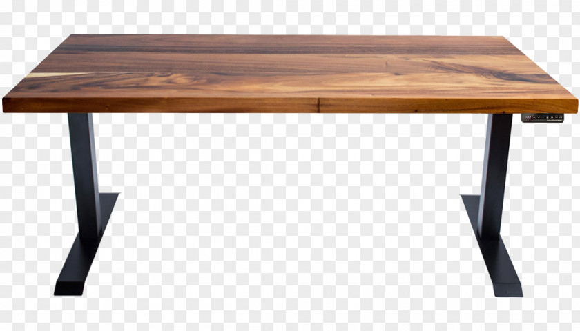 Stand Up Table Standing Desk Wood Stain Hardwood PNG