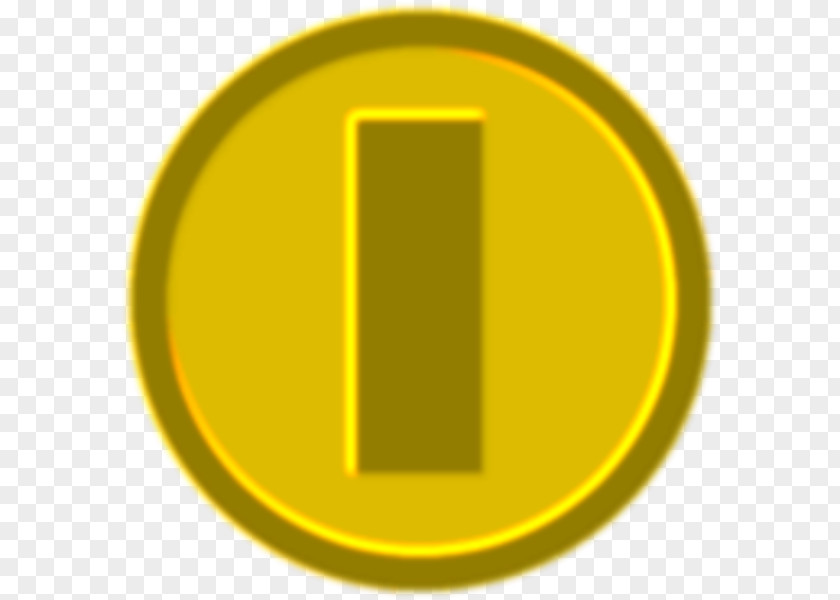 Coins Symbol Circle Area Yellow PNG