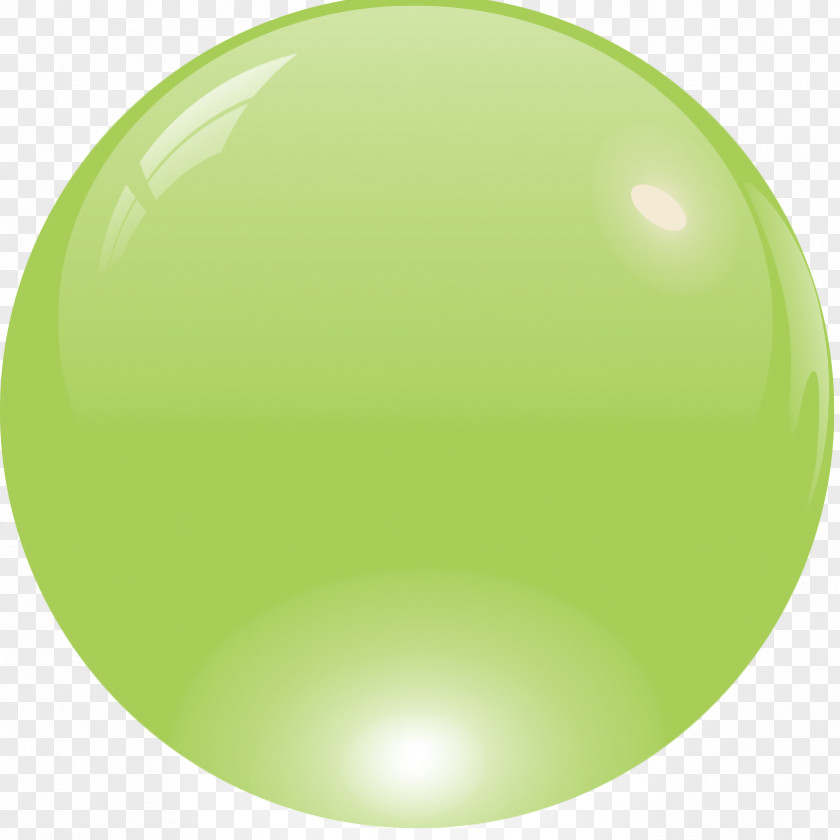 Design Green Sphere PNG