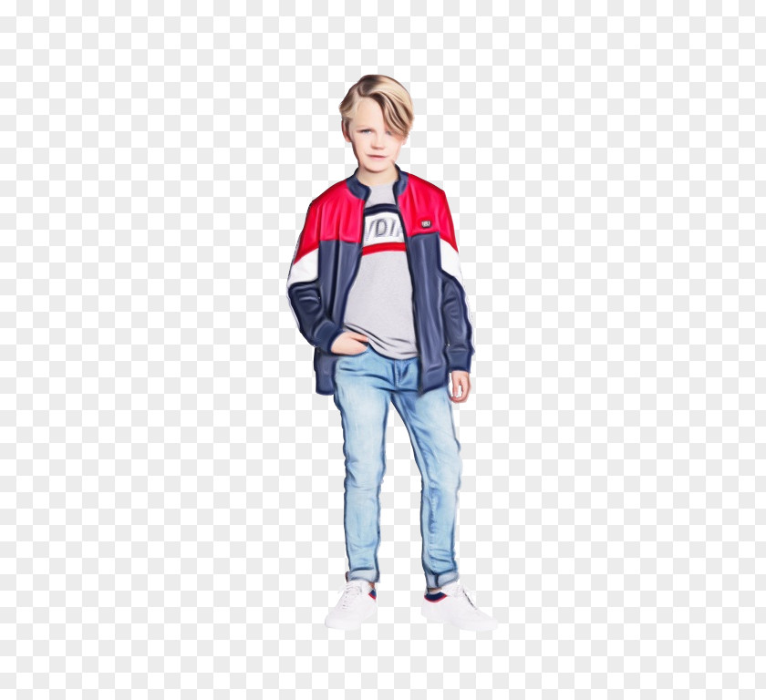 Top Child Jeans Background PNG