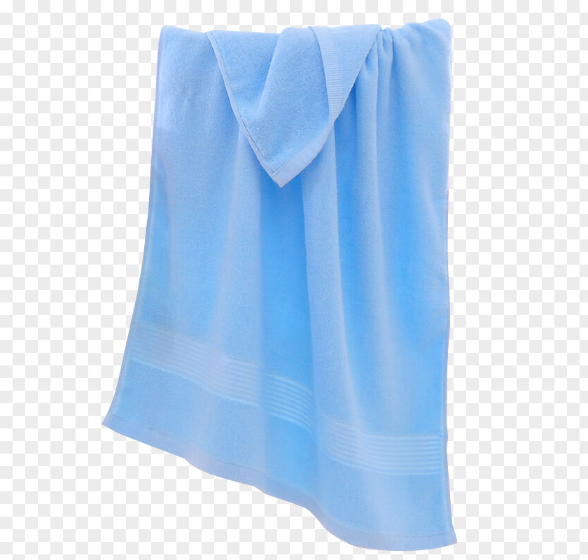 Blue Bath Towel U6d74u5dfe Icon PNG