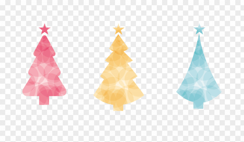 Color Circular Decorate The Christmas Tree Circle PNG