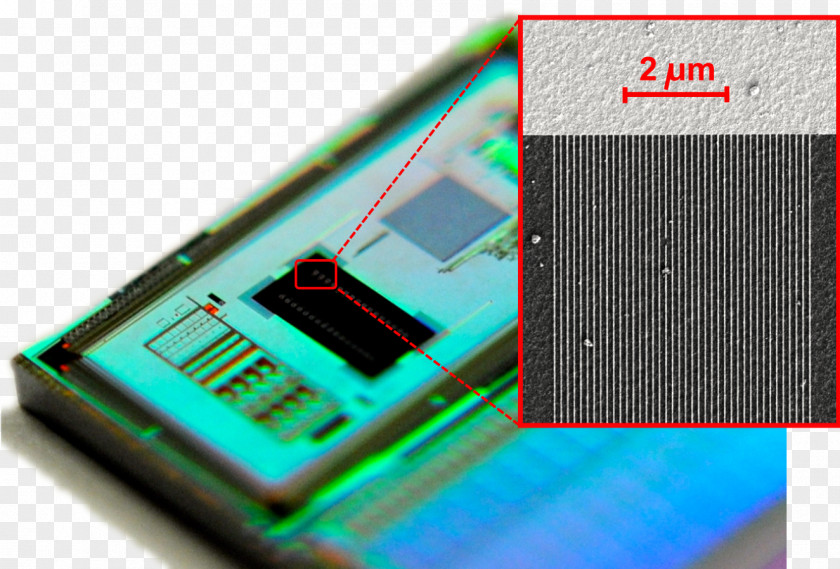 Gold Electronics Nanowire Biosensor Electronic Component PNG