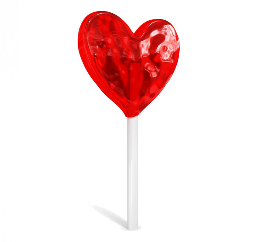 Heart Fingerprint Lollipop Valentine's Day Quotation PNG