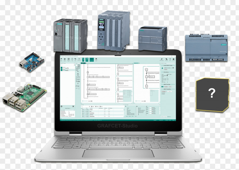 Erstellen Computer Software GRAFCET Simatic Step 7 Sequential Function Chart Programmable Logic Controllers PNG