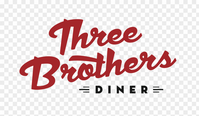 Famous Greek Desserts 3 Brothers Diner Logo Brand Font Product PNG