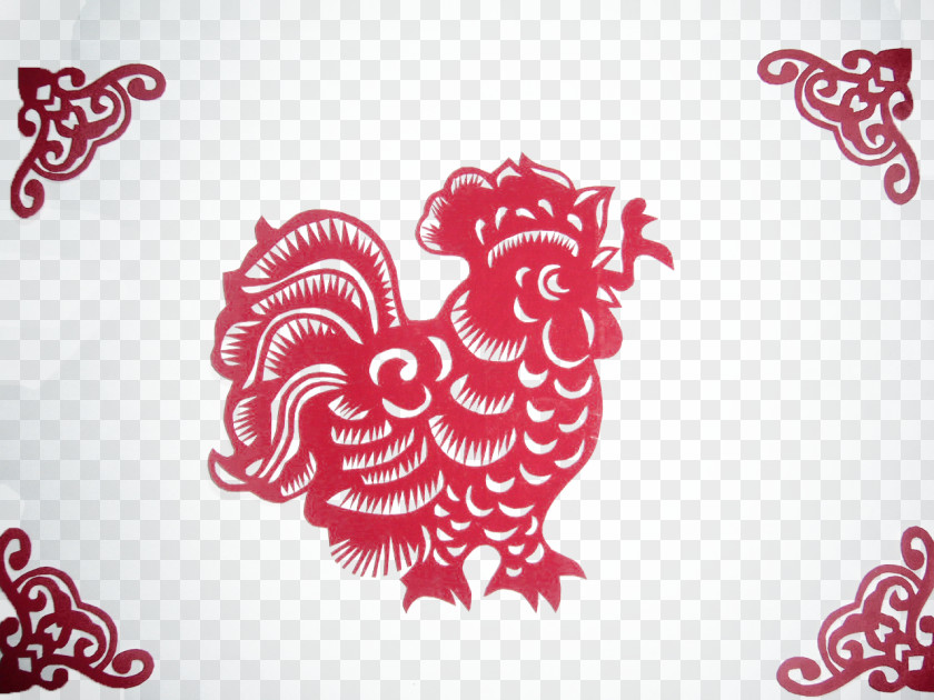 Free Download Rooster Material Illustration PNG