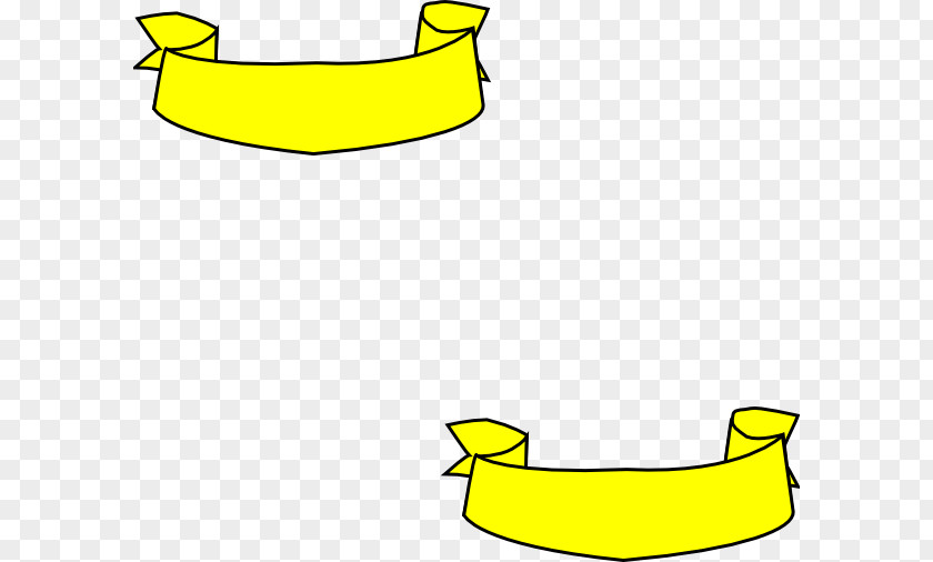 GOLDEN RİBBON Yellow Ribbon Clip Art PNG