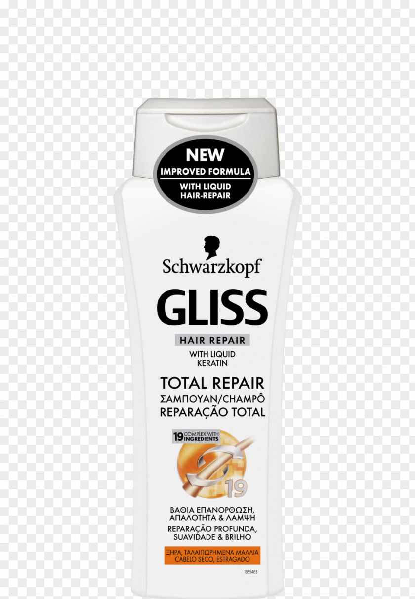 Hair Schwarzkopf Gliss Ultimate Repair Shampoo Conditioner PNG