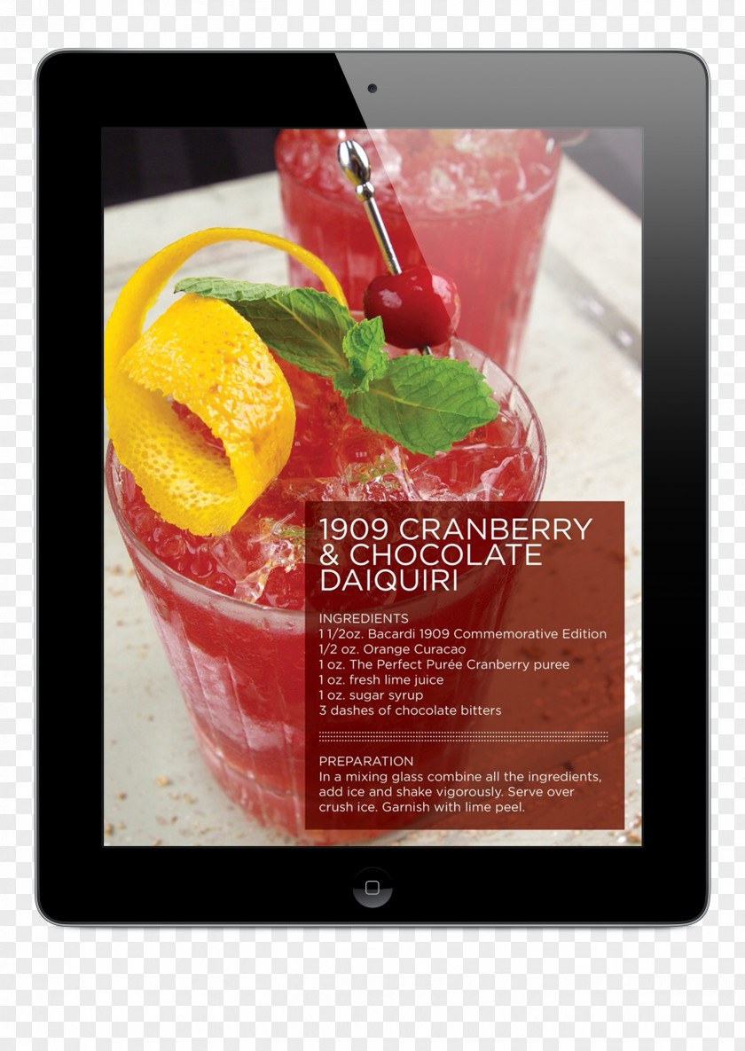 Magzine Daiquiri Recipe Chocolate Cranberry PNG