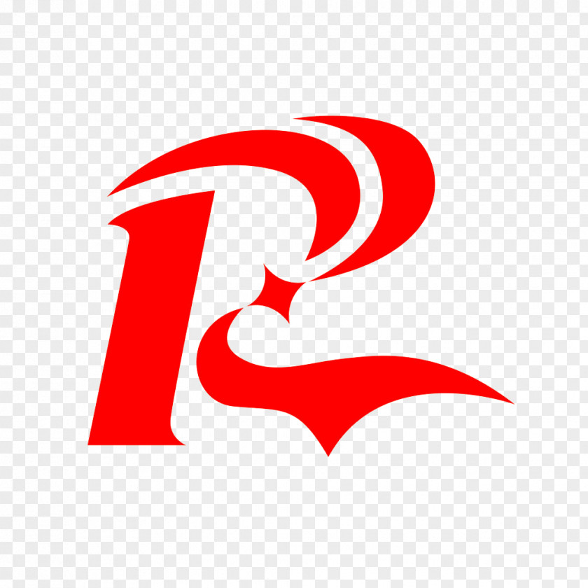 Red R Standard Logo Trademark PNG