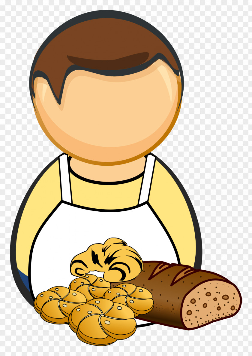 Сroissant Baker Clip Art PNG