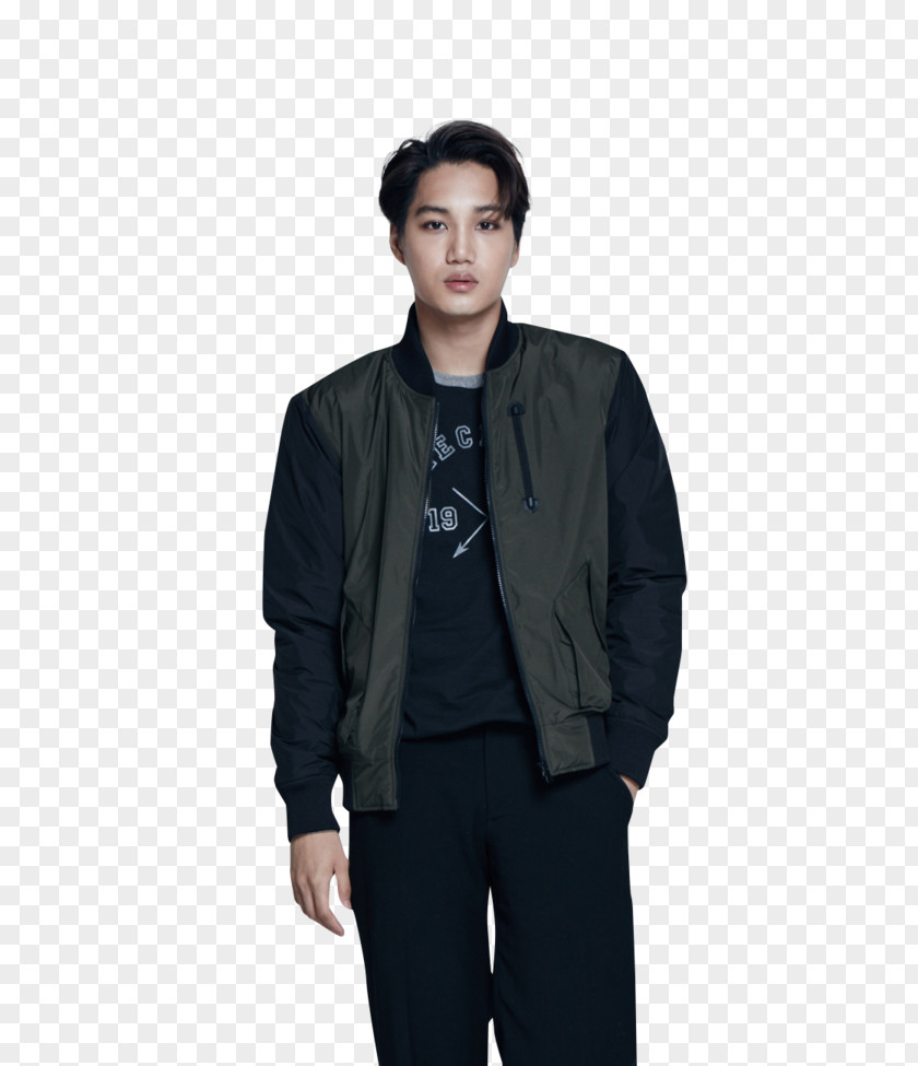 Exo K Pop Flight Jacket Hoodie Clothing Leather PNG