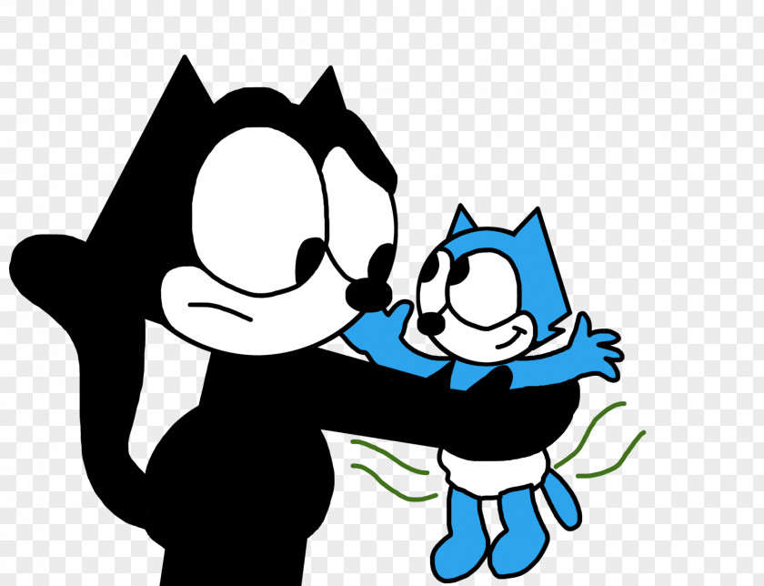 Felix Cat Coloring Pages Mammal Clip Art Human Behavior Finger Line PNG