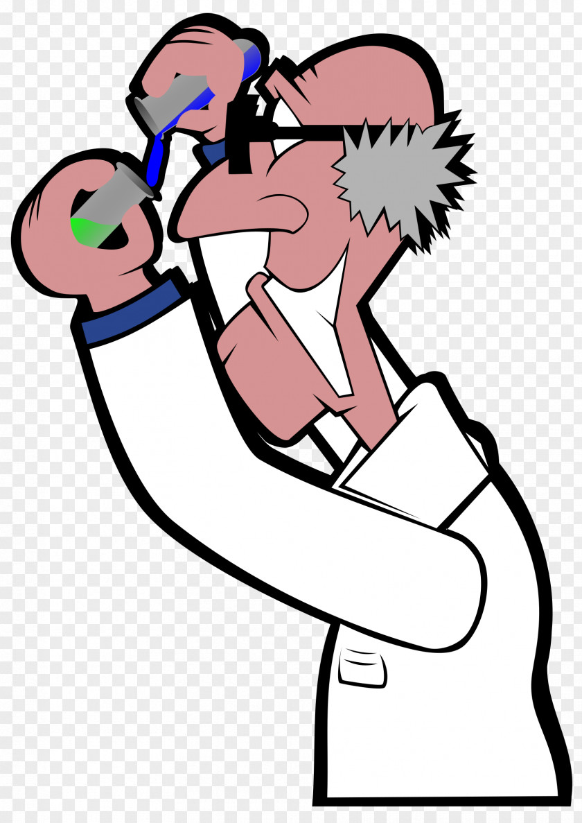 Professor Mad Scientist Clip Art PNG