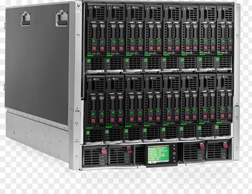Server Hewlett-Packard HP BladeSystem ProLiant Blade Computer Servers PNG