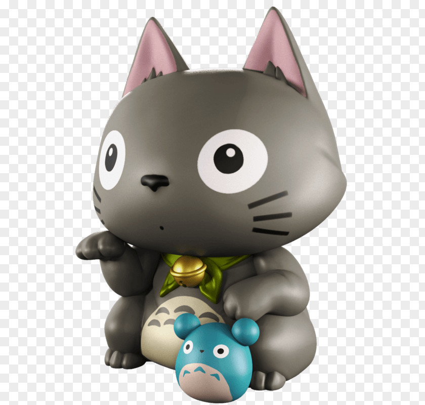Totoro Designer Toy Cat Kidrobot Munny PNG
